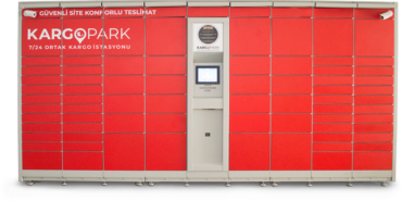 Paylaşımlı Self Servis Kargo Dağıtım İstasyonu Kargopark 7 Kargopark Sistemi